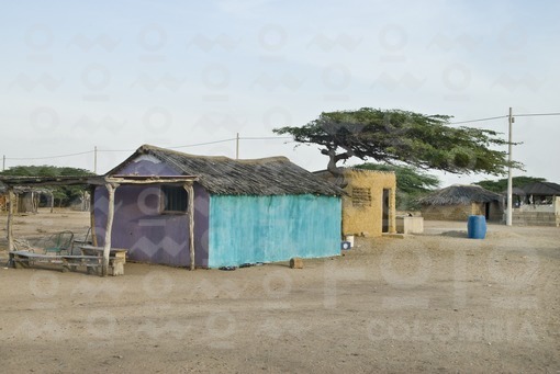 Ranchería típica de la Guajira / Typical House,Guajira