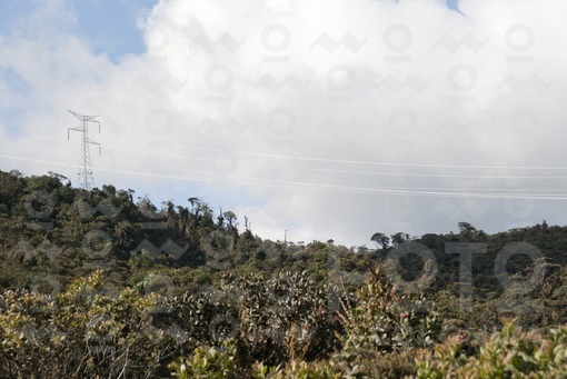 Torre de energía vía a Mocoa,Putumayo