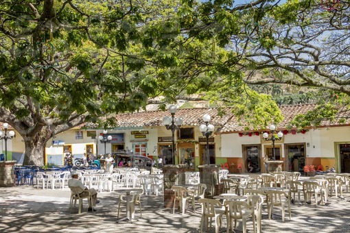 Parque principal de Ciudad Bolivar,Antioquia / Main Park Ciudad Bolivar,Antioquia