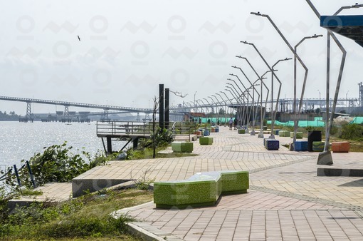 Malecón Turístico León Caridi,Barranquilla / Malecon Tourist León Caridi,Barranquilla