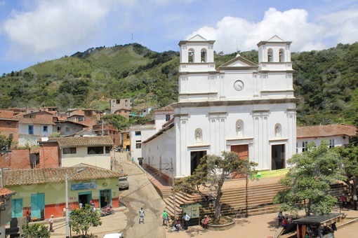 Parque principal,Buriticá,Antioquia / Main Park,Buriticá,Antioquia