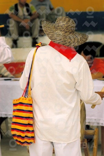 Traje tipico.Costa caribe