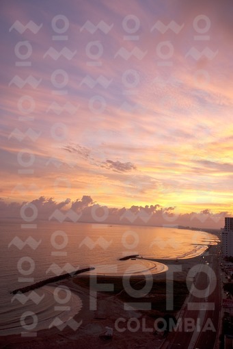 Amanecer Playas de Marbella,Cartagena,Bolivar / Sunrise in Marbella Beach, Cartagena,Bolivar