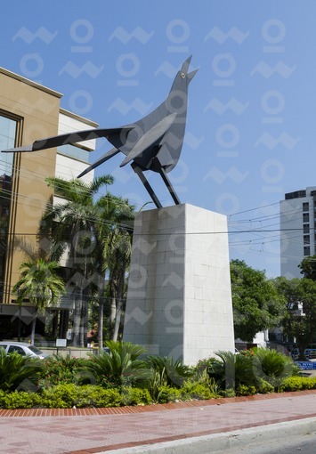 Escultura La María Mulata,Barranquilla / Sculpture La María Mulata,Barranquilla