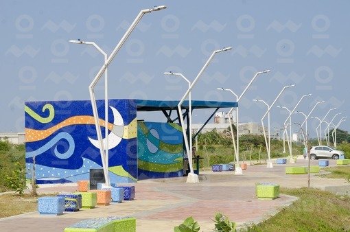 Malecón Turístico León Caridi,Barranquilla / Malecon Tourist León Caridi,Barranquilla