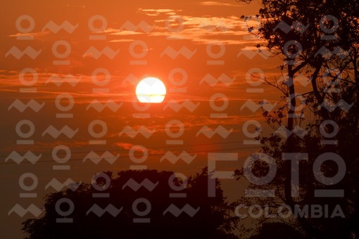 Atardecer en los Llanos Orientales / Sunset on the eastern plains