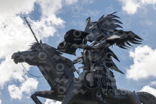 Monumento al Cachacero,Parque San Martín,Meta / Cachacero Monumnet,San Martín Park,Meta