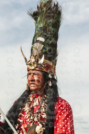 Cuadrilla de los indios o Guahibos,Fiestas de San Martín,Meta / Crew of Indians or Guahibos,Festival of San Martín,Meta