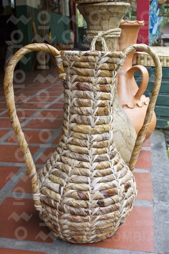 Artesanía de fibra de plátano / Banana fiber crafts