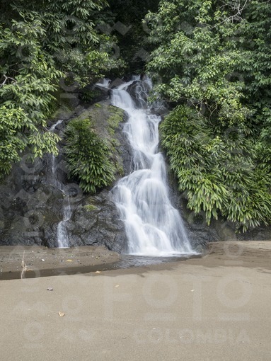 Cascada del Tigre,Bahía Solano,Chocó / Tiger waterfall,Bahía Solano,Choco