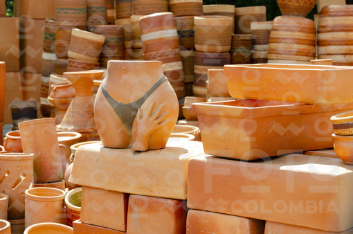 Artesanías de Ráquira,Boyacá / Crafts of Ráquira,Boyacá